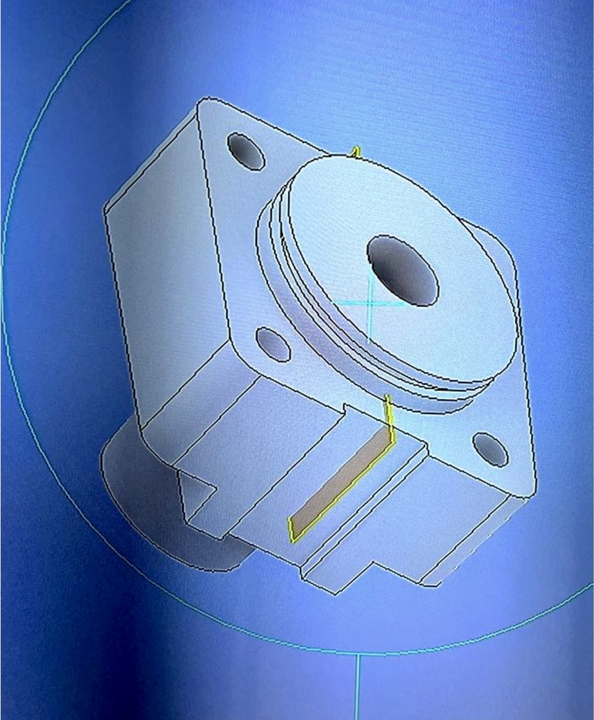 3D-Modell eines Gehäuses