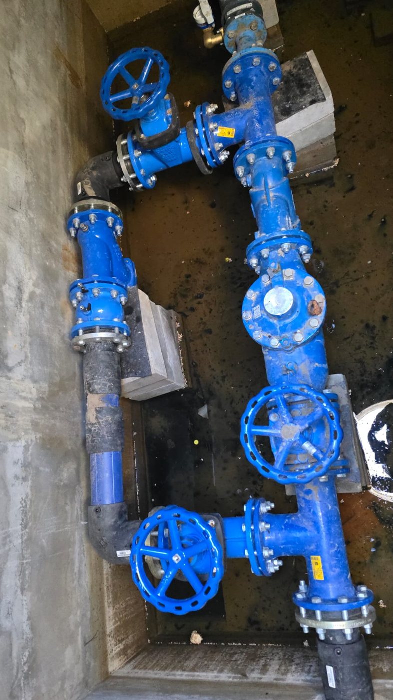 Umbau der Pumpeneinbindung II