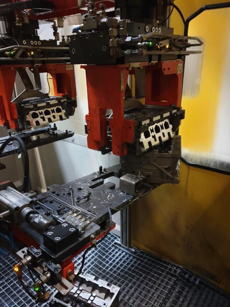 Reparatur eines Kopfgreifers